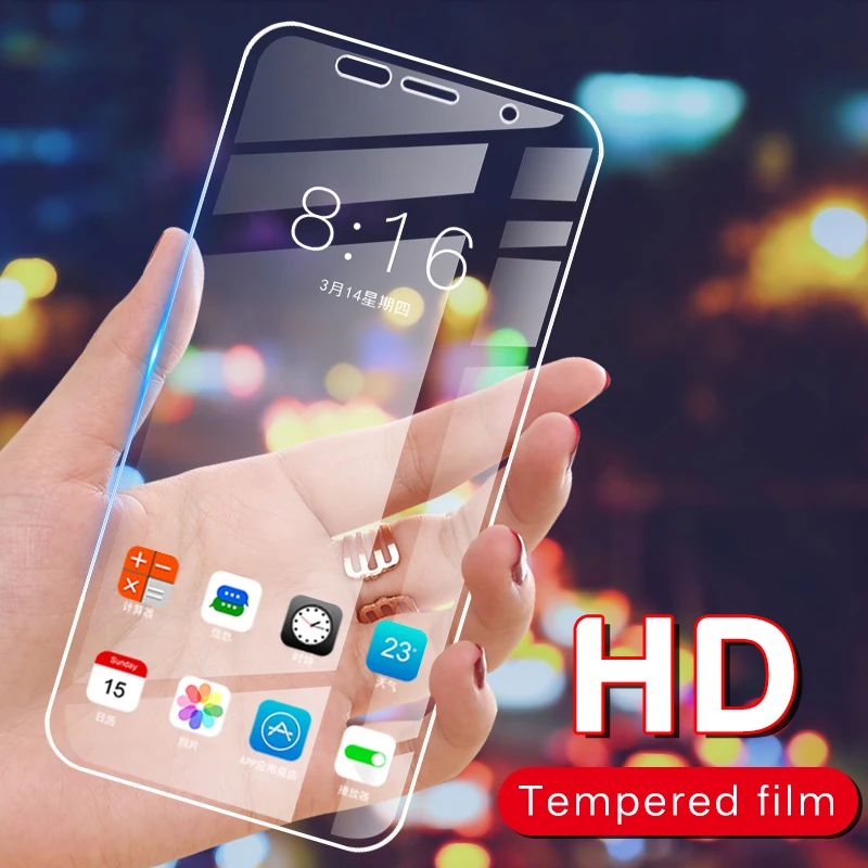 Для Honor 7A Dua L22 закаленное стекло HD Премиум Защитное для huawei 7C 6C Pro Ультра тонкая