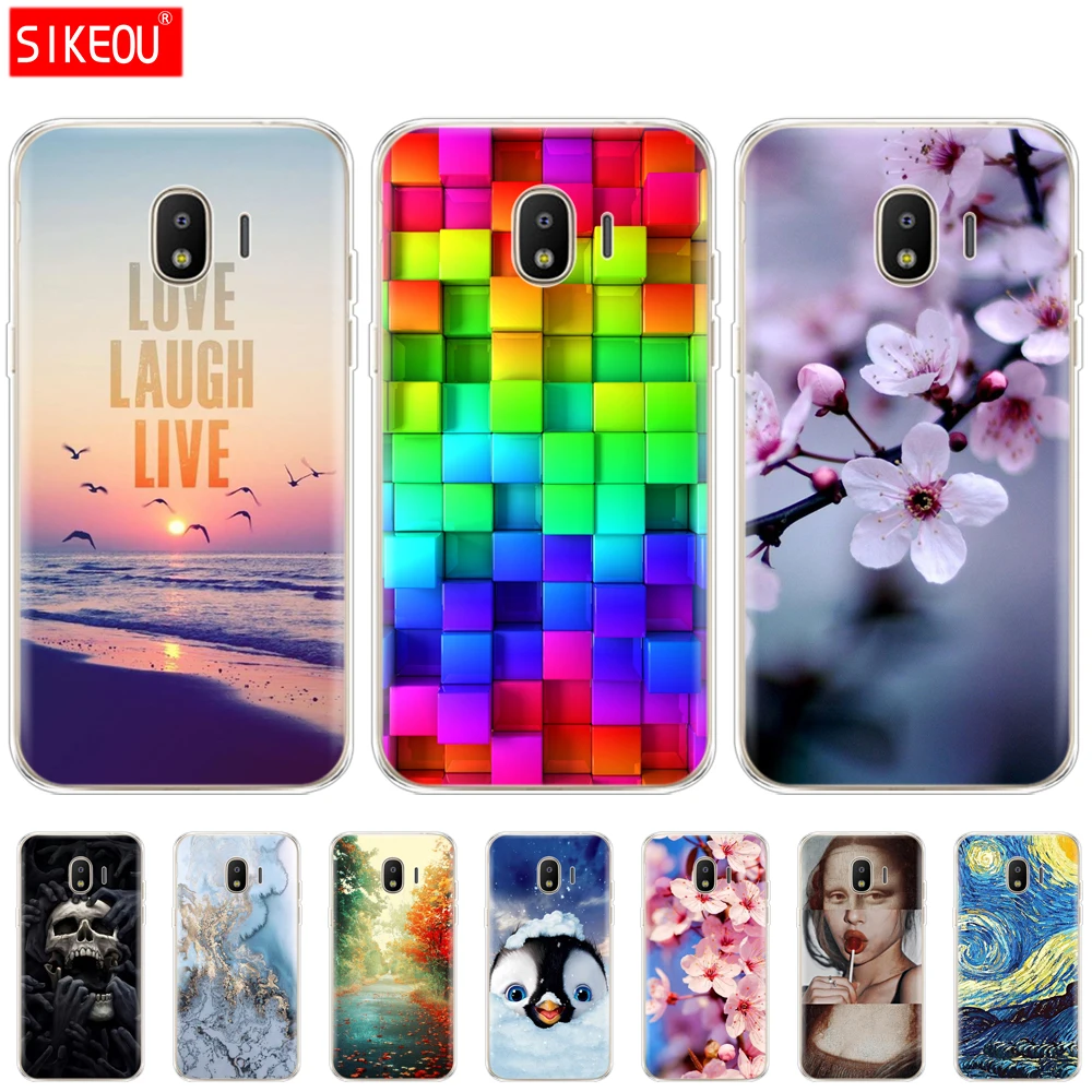 TPU чехол для телефона s для samsung J2 чехол Slicone модная задняя крышка для samsung Galaxy j2 SM-J250F чехол дизайн цветок
