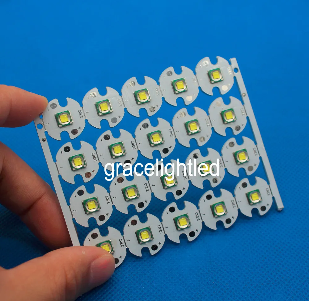 1 шт. CREE XML2 LED T6 U2 10 Вт белый светодиодный эмиттер высокой мощности с печатной