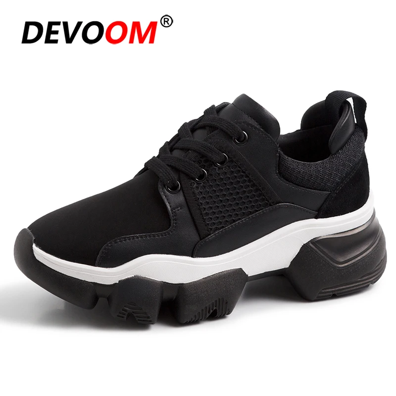 Спортивная обувь Disruptor женские с сеткой белые кроссовки тройной для бега