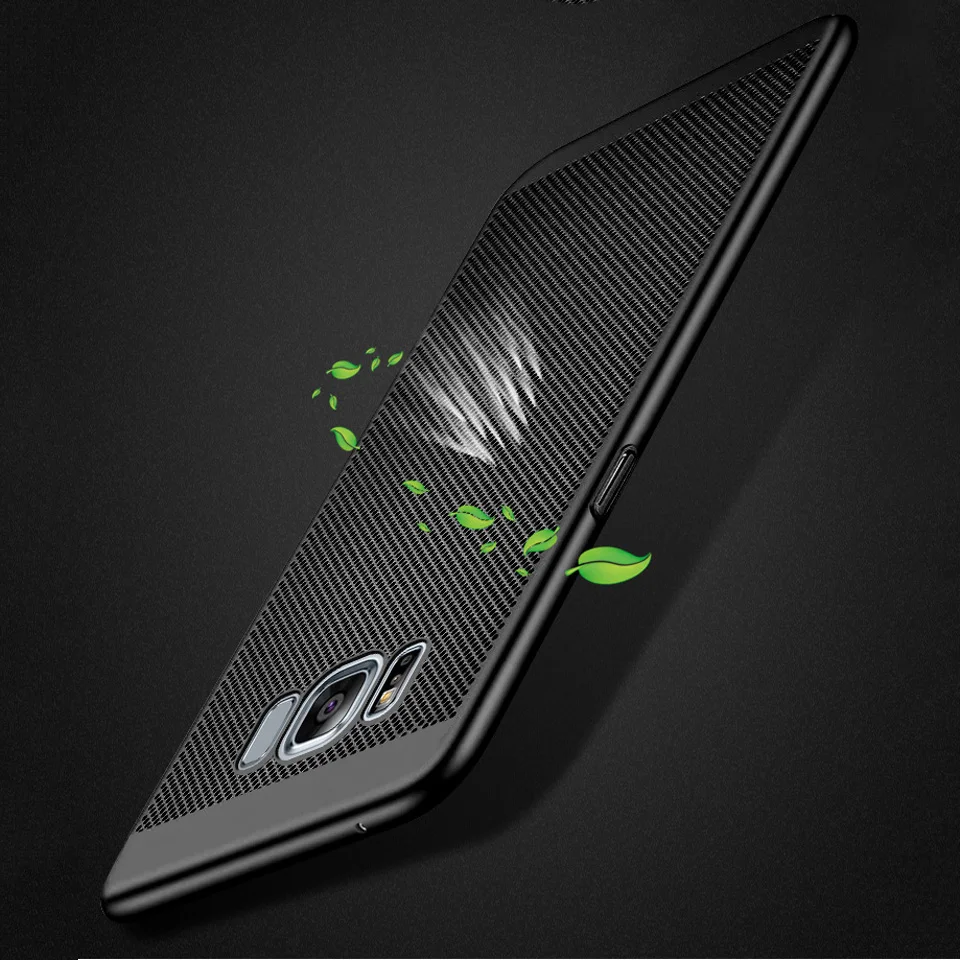 Тонкий пластиковый чехол для Samsung Galaxy S8 S7 Edge S9 Note 8 Plus жесткий матовый телефона |