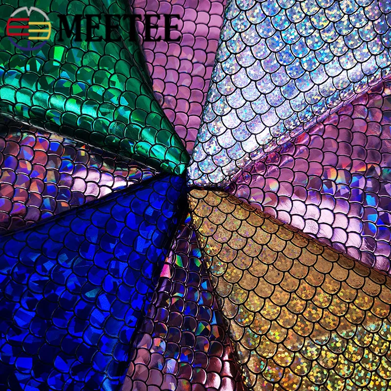 Зеркальные рыбные весы Meetee 45x137 см светоотражающая полиуретановая ткань для