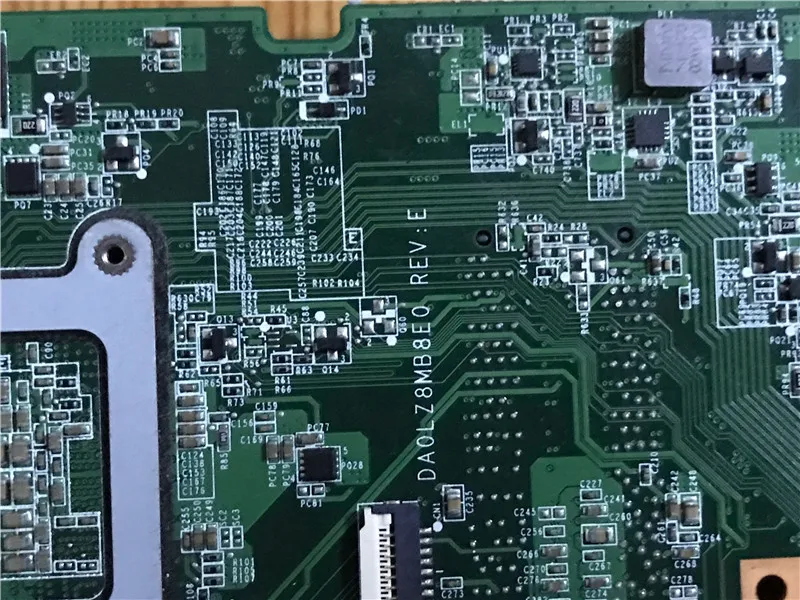 Высококачественная материнская плата KEFU DA0LZ8MB8E0 REV:E для ноутбука Lenovo U410 с