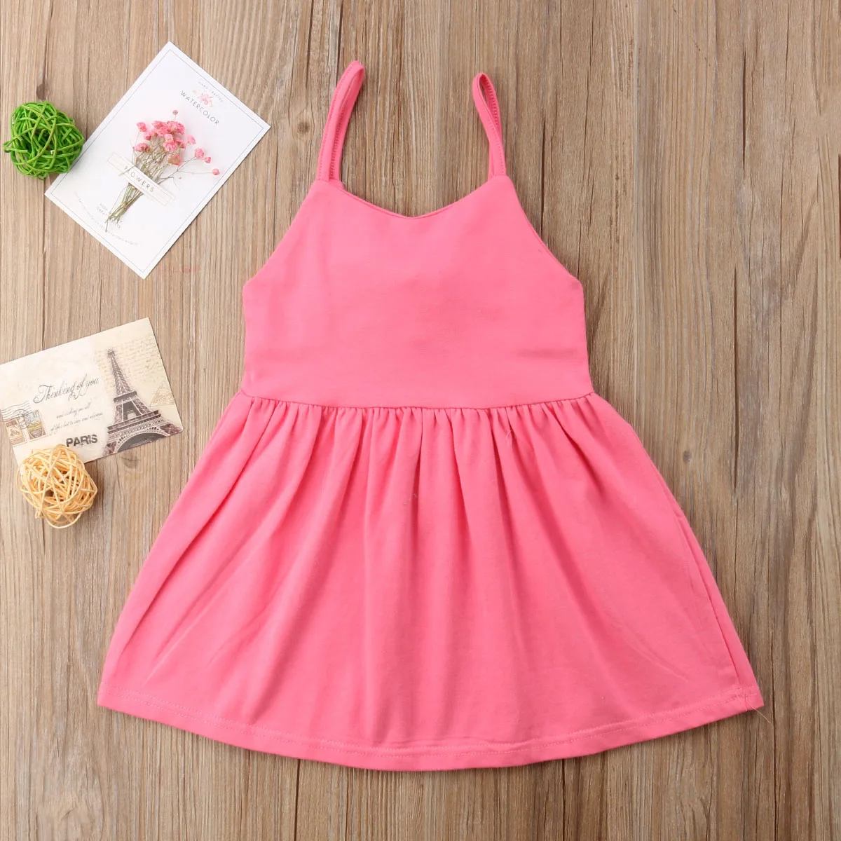 2018 Одежда для маленьких девочек платье принцессы без рукавов вечеринки