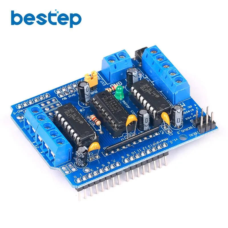 L293D щит управления двигателем плата расширения привода двигателя для Arduino Щит