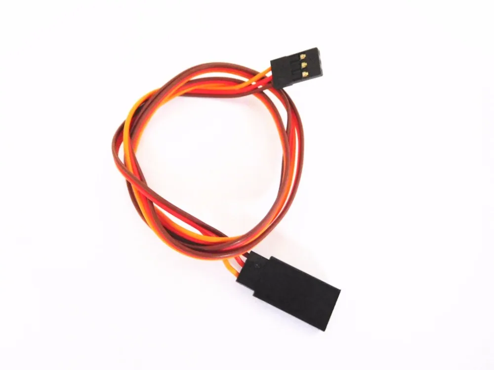 100 шт. 22AWG 15 см/20 см/30 см/45 см/60 см/75 см/90 см сервоудлинитель JR штекер на Futaba гнездо