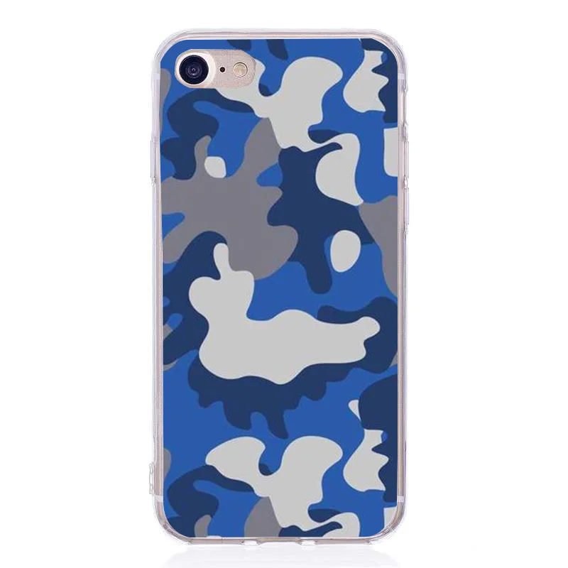 Patterned Fashion Soft TPU Case For X Camouflage Colorful Special Design Back Protective Cover iphone 5 5s se 6 6s army War |