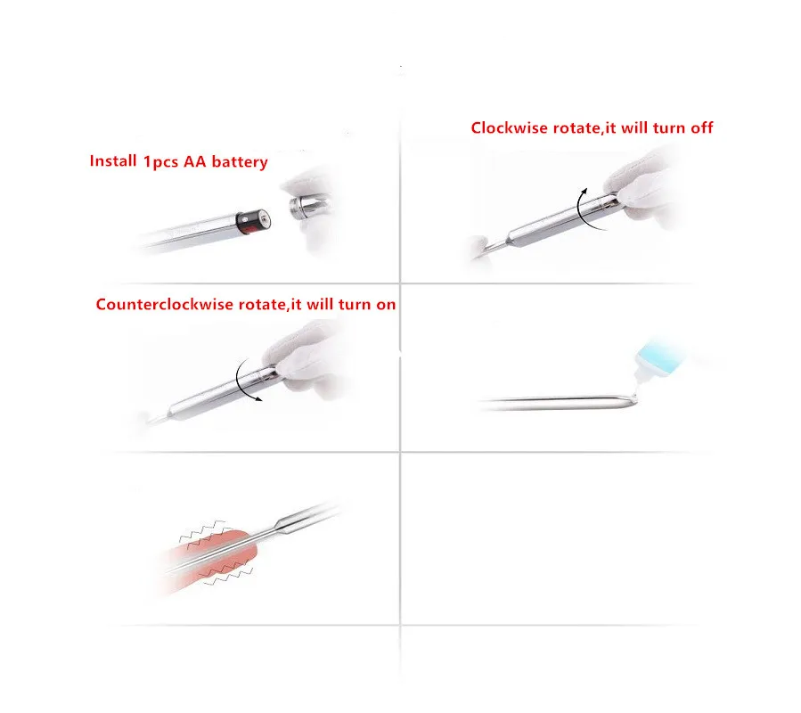 New 6 size for choose Metal Urethral Penis stick Plug Vibrator Stainless Steel Vibration male Catheter Dilators Sex Toy man | Красота и