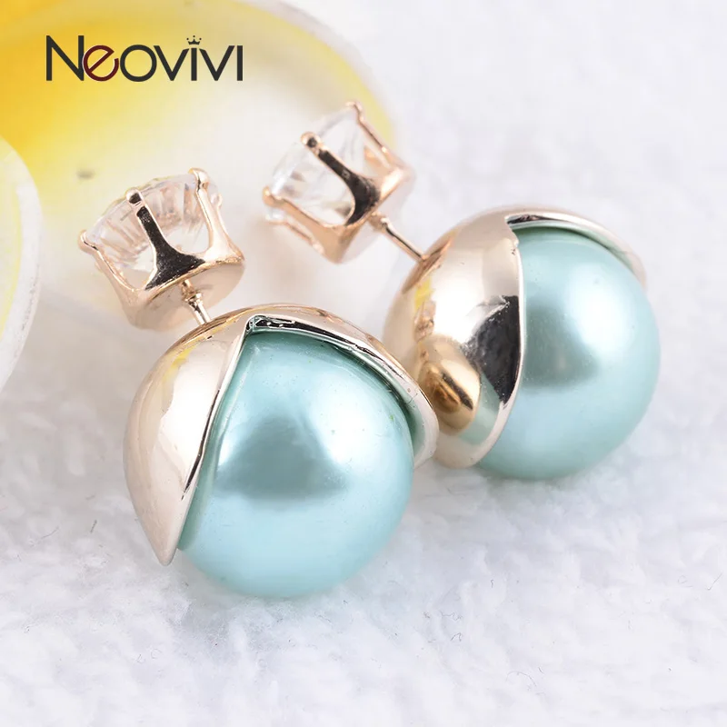 Новый Дизайн Бренда Популярны Роскошный Кристалл Циркона Серьги Стержня