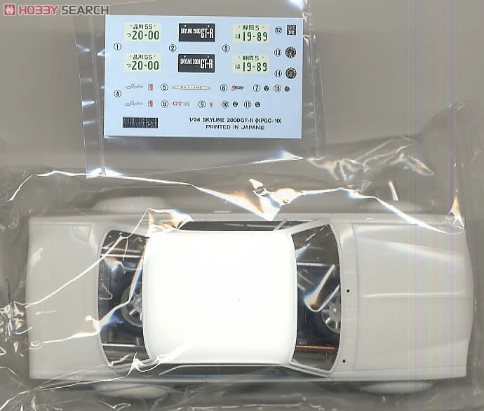 1 / 24 Сборная модель Nissan Skyline комплект для моделей KPGC10 03840 |