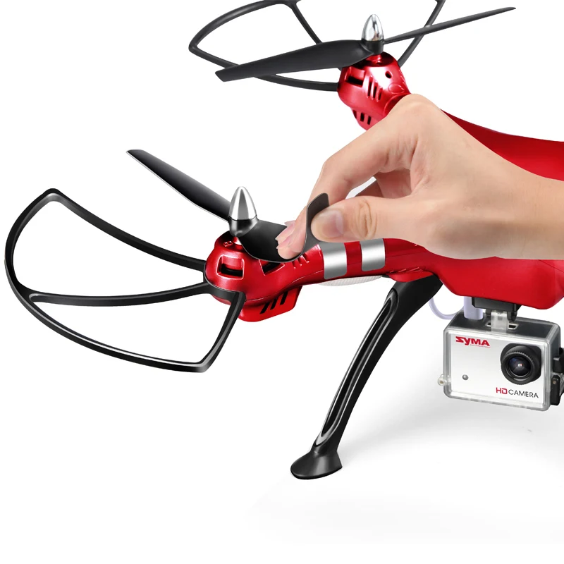 Syma X8HG RTF Радиоуправляемый Дрон Квадрокоптер с камерой 8.0MP 1080P HD автоматический
