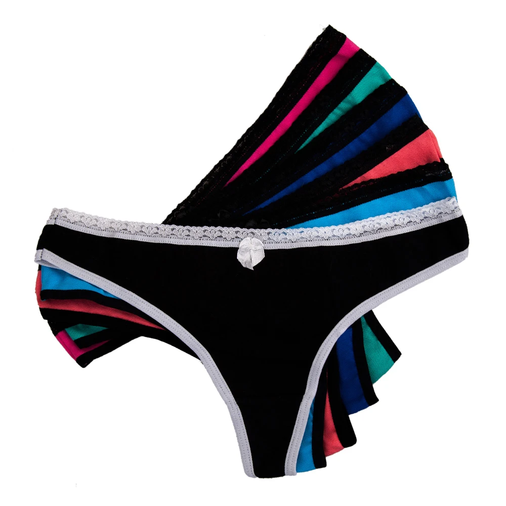FUNCILAC хлопок женские стринги сексуальные кружева G String трусики трусы для Для