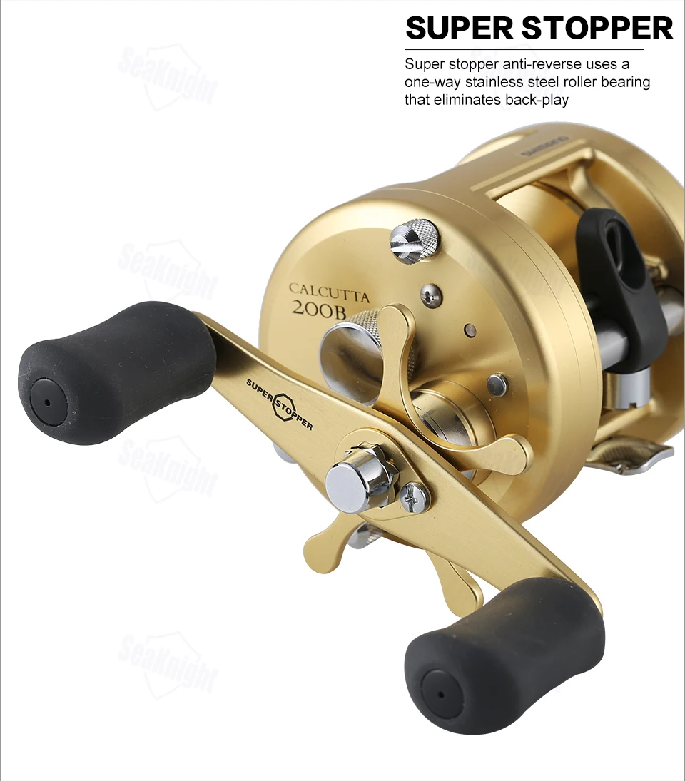 SHIMANO CALCUTTA B 200B 201B катушка для ловли на приманку 4BB 5 кг тянущаяся 6,0: 1 литой барабан цельнометаллическая CF алюминиевая катушка рыболовные снасти