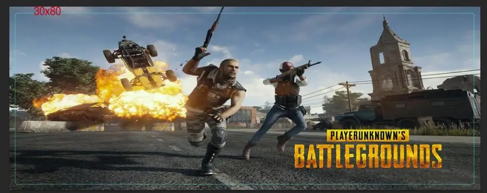 Зеленый Большой игровой Мышь Pad Pubg игры 80x30 см XL Lockedge компьютера Gamer CS GO клавиатуры Мышь коврик Hyper зверь стол Мышь pad для PC - Цвет: Зеленый