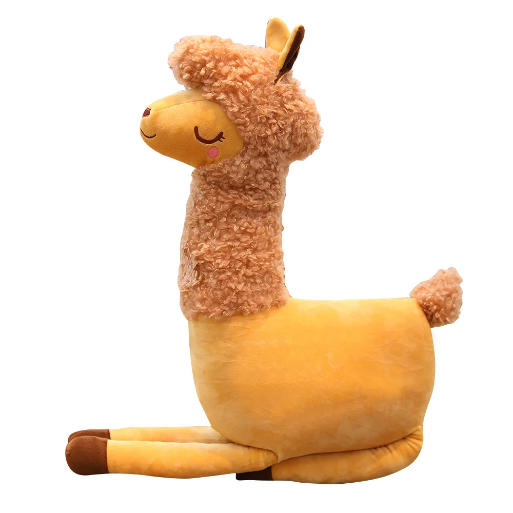 

1pc 55cm/80cm Lovely Desert camel Plush Toy Lovely Soft Stuffed Doll Room Decoration Kids Toy Children Birthday Gift