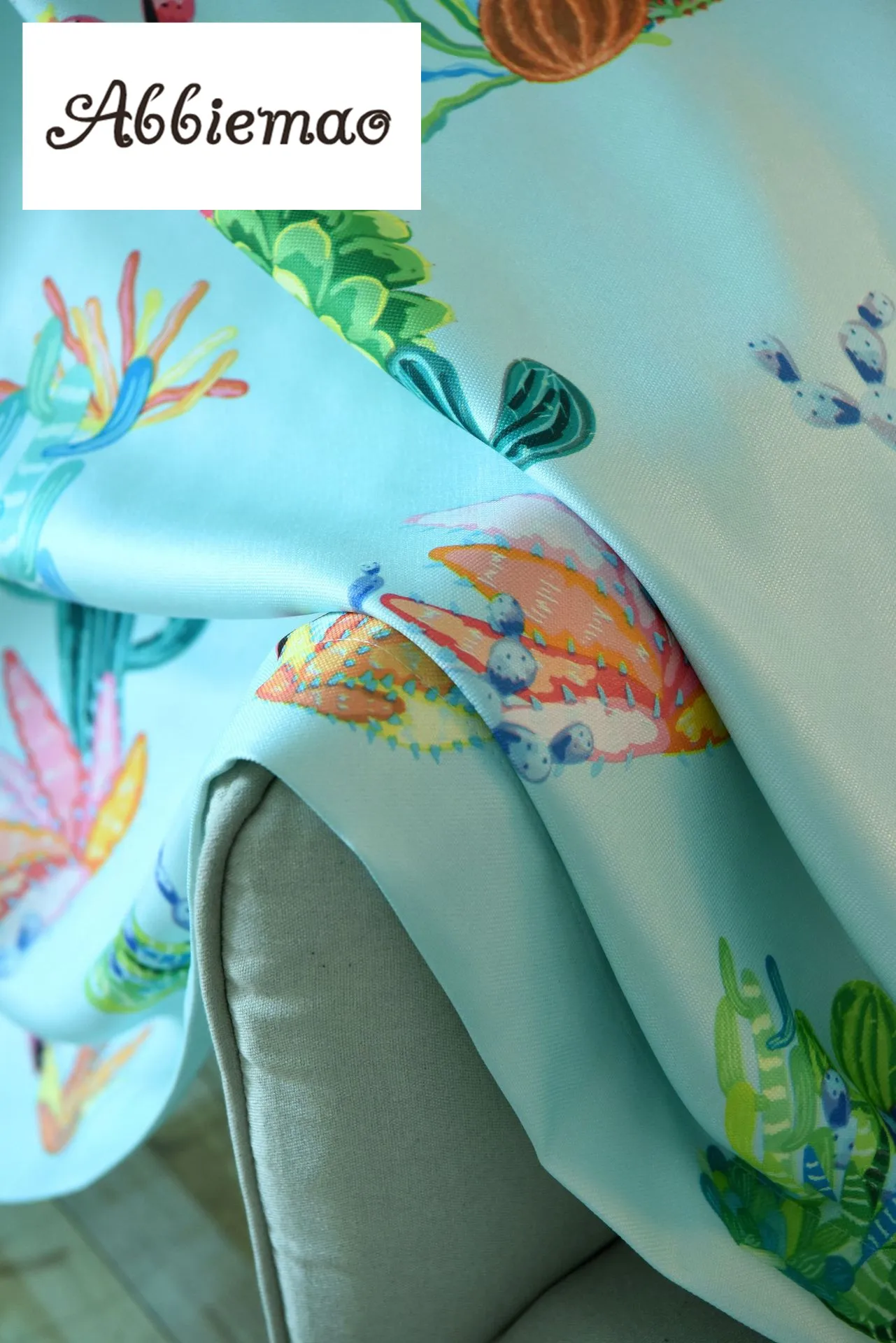 Простая Современная Скандинавская хлопковая льняная Персонализированная