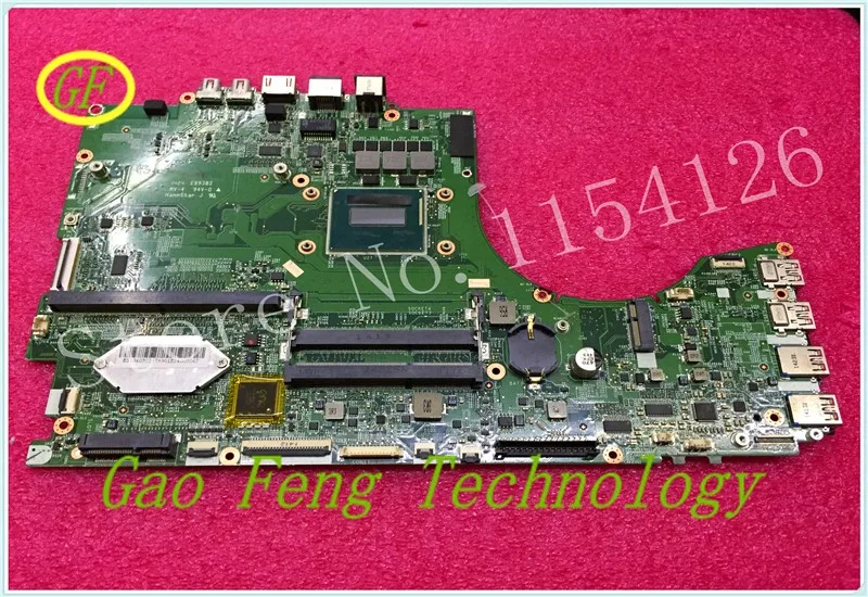 Материнская плата для ноутбука MSI GT72 MS-17811 SR1PX i7-4710HQ 2,5 GHZ GE72 2QE DOMINATOR MS-1781 DDR3 неинтегрированная протестированная ОК