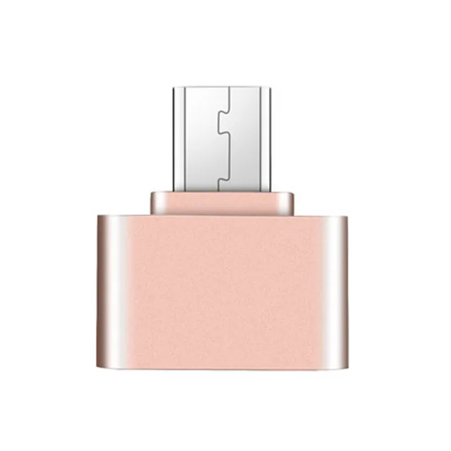 pink Siancs USB OTG адаптер для планшета Samsung, HTC, Xiaomi Android телефон Micro USB к USB OTG адаптер OTG кабель конвертер USB Flash - Цвет: pink