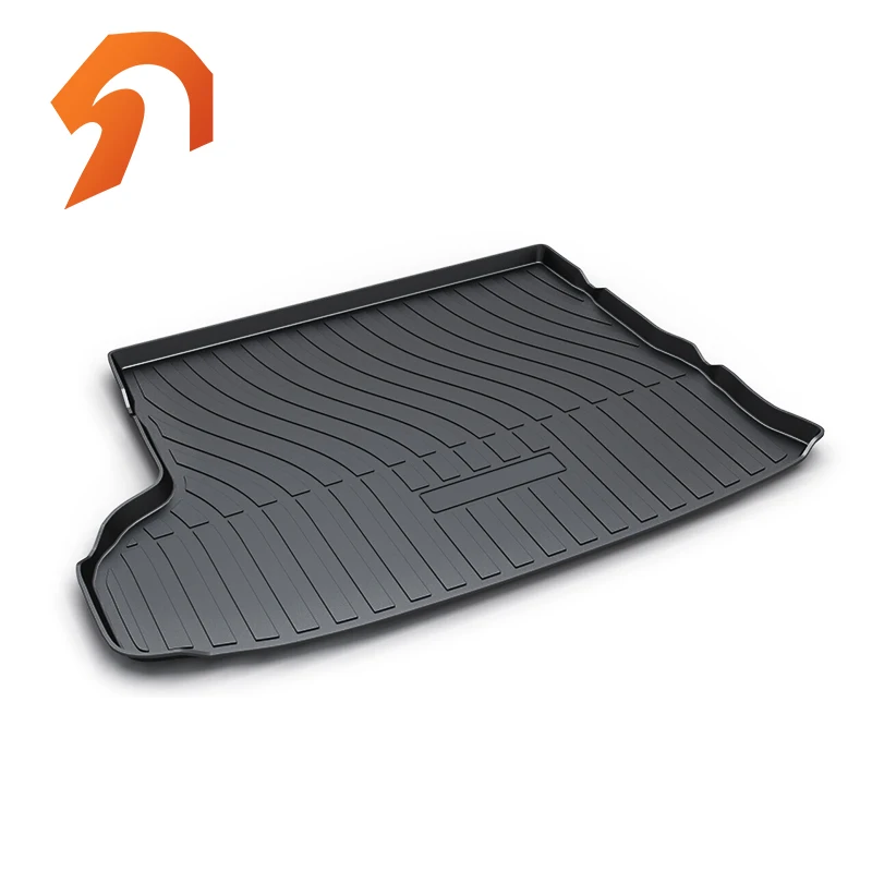 Резиновые коврики для заднего багажника Toyota highange 2015 2017 подкладки|cargo liner|floor mattrunk