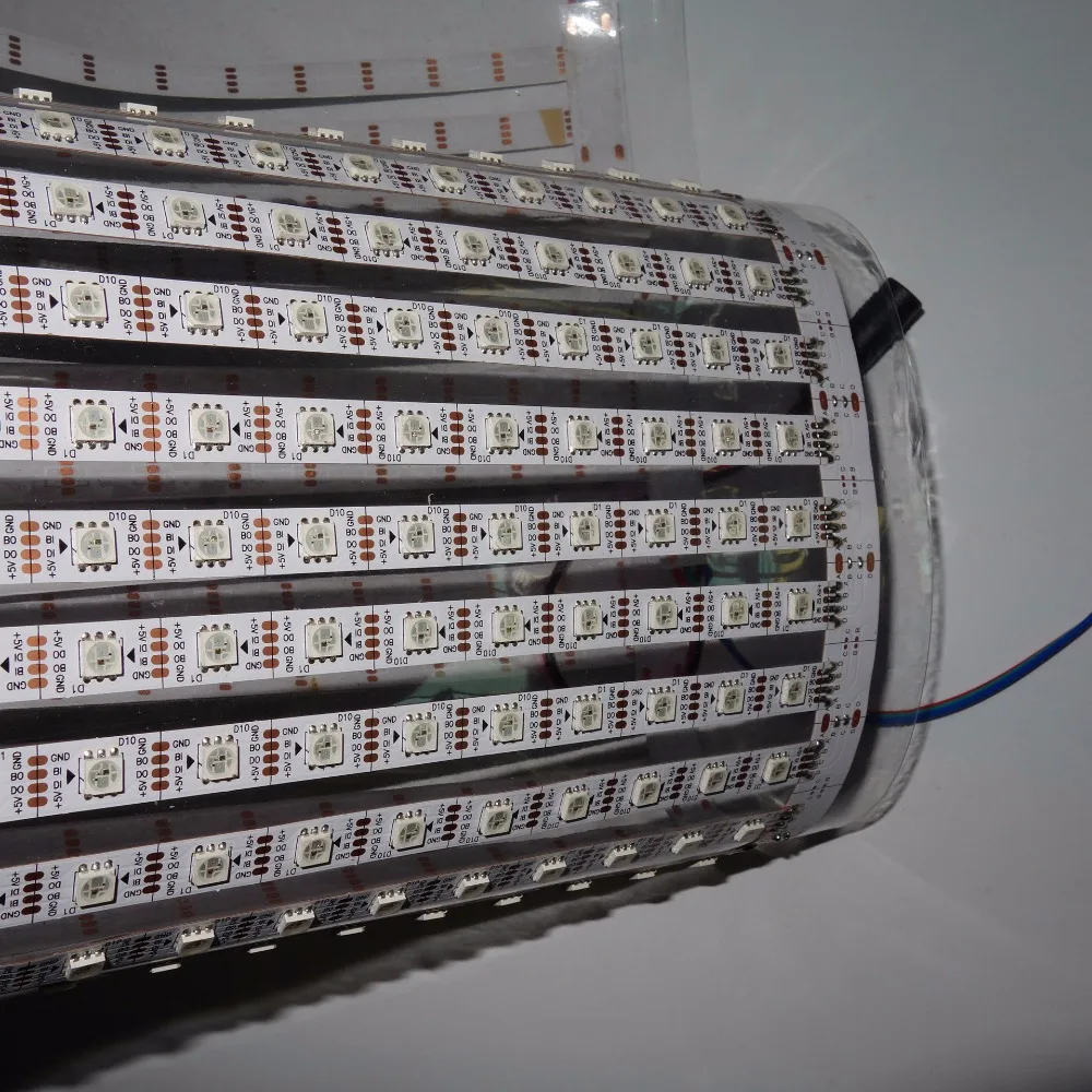 WS2813 адресуемый 30*24 пикселей RGB полноцветный гибкий светодиодный светильник для