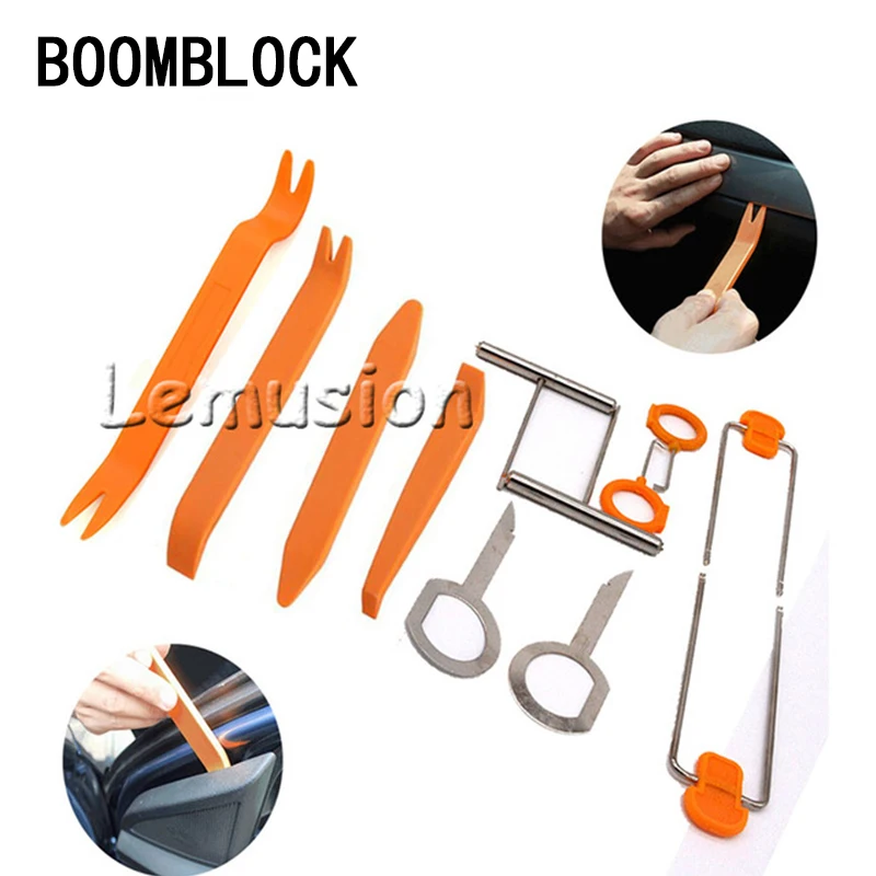 12x Автомобильная панель Pry инструменты аудио разборка наклейки для Toyota c hr Kia Peugeot