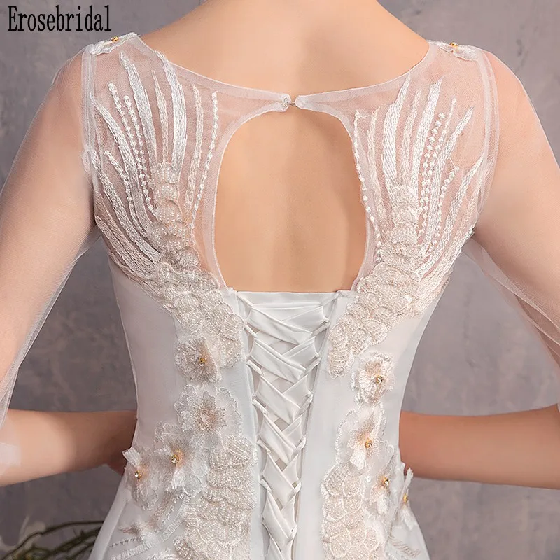 Erosebridal Новое поступление кружевные свадебные платья 2019 винтажные наряды Русалка