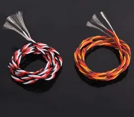 DIY Futaba/JR цвет 22 # 22AWG Servo удлинитель/витой провод 50 метров без разъема для