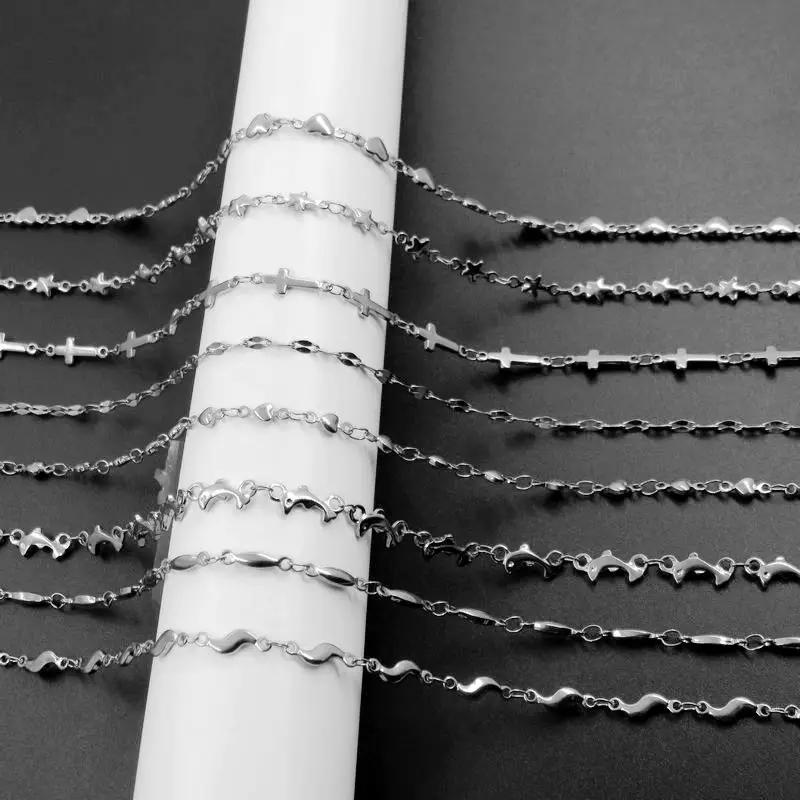 Цепочка золотого цвета для женщин модное ожерелье в форме сердца женская