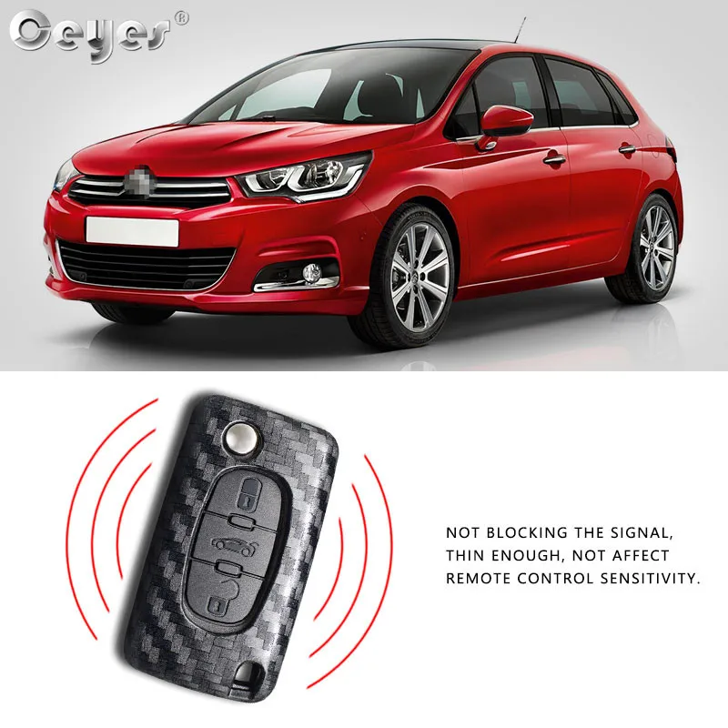 Чехол для Citroen C2 C4 C5 C6 C8 Peugeot 207 407 аксессуары стайлинга автомобилей | Автомобили и