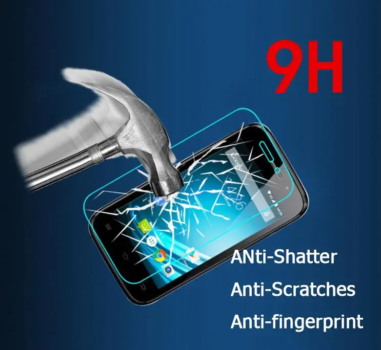 

0,3 мм 9H 2.5D Закаленное стекло Защитная пленка для экрана для Logicom L-ement 401 451 защитный экран Защита
