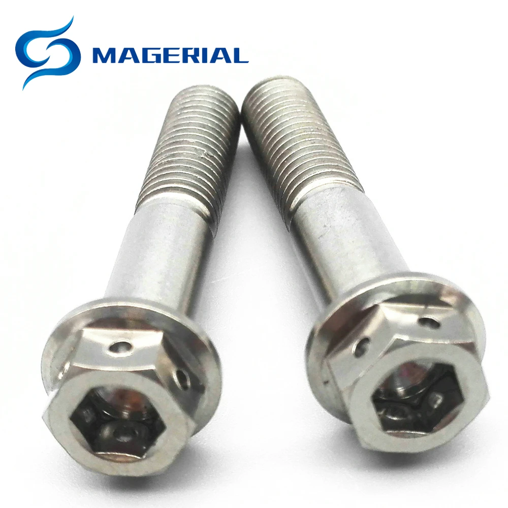 Титановые болты M8 15 мм-50 мм Ti-болт стальной цветной шестигранный винты для мотора