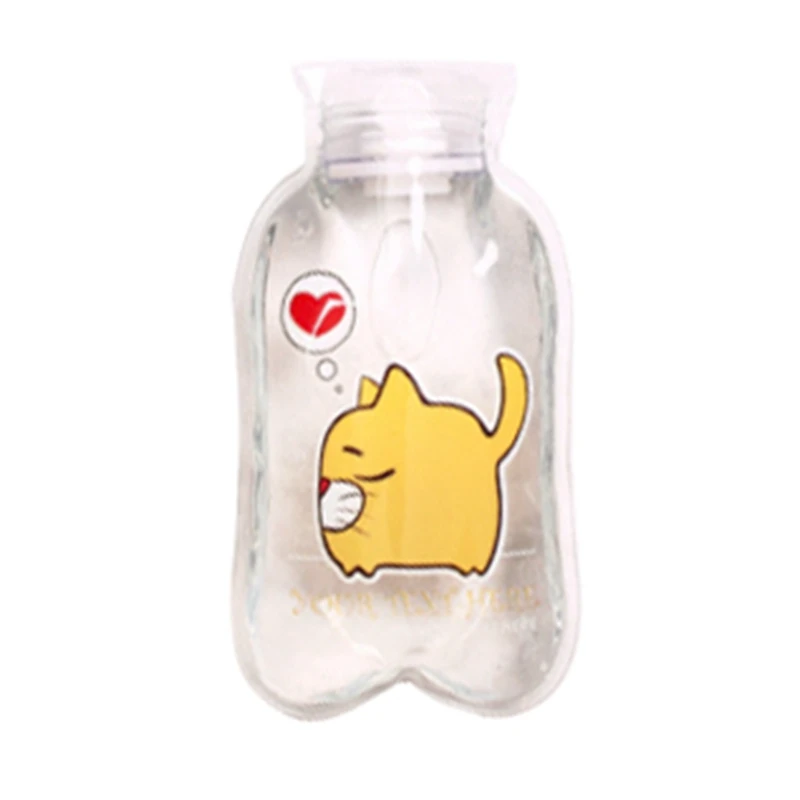 Милый Фламинго Арбуз Лимон узор держать прохладу мультфильм Kawaii Мода шикарный грелка для рук портативный мешок горячей воды бутылки