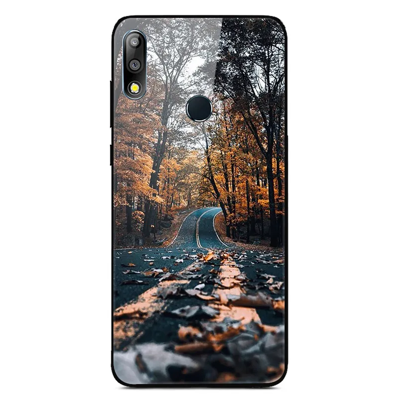 Для Asus Zenfone Max Pro M2 ZB631KL чехол из закаленного стекла с изображением планеты космос, стеклянный чехол на заднюю панель для Asus ZB631KL ZB 631KL ZB 631 KL