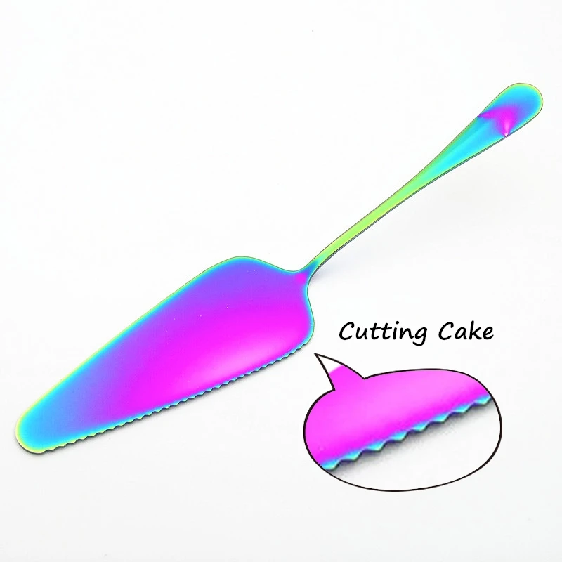 Набор посуды из нержавеющей стали для фруктовых вилок ложка торта и фруктового