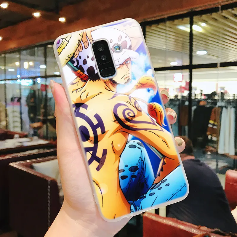 Силиконовый чехол для телефона One Piece fire Fashion Samsung Galaxy A8S A6S A9 A8 Star A7 A6 A5 A3 Plus 2018 2017 2016