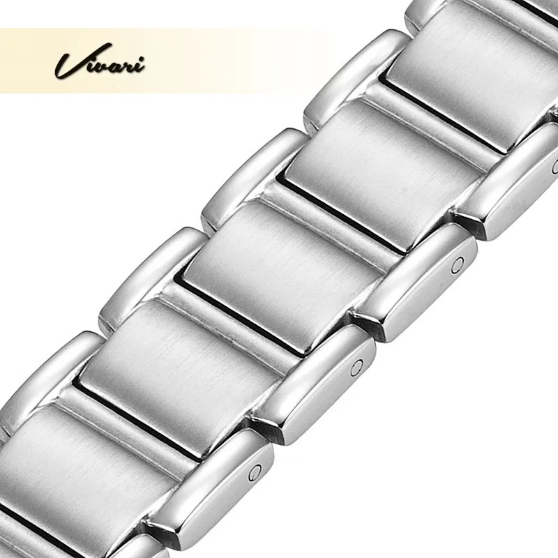 Vivari лечебные мужские браслеты для здоровья Power Energy браслет Серебристый из