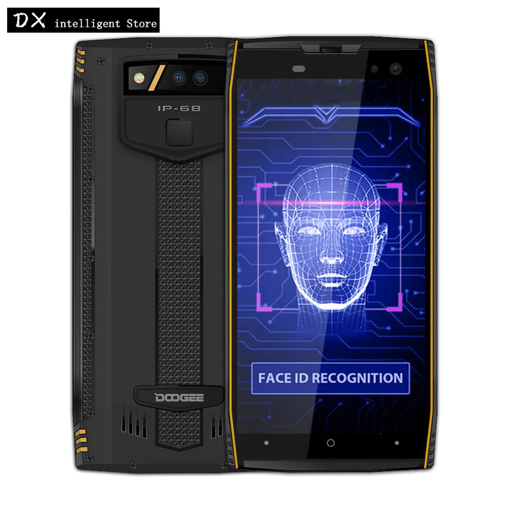 DOOGEE S50 6 ГБ Оперативная память 128 GB IP68 Водонепроницаемый смартфон 5 7 дюйма 4G LTE MT6763T
