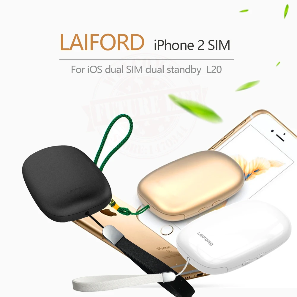 Двойной 2 Sim двойной режим ожидания расширение SIM Bluetooth адаптер L10 LAIFORD GoodTalk без