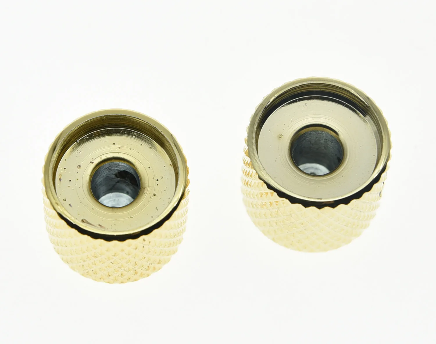 KAISH 2 шт. набор винтов золотые металлические купольные ручки для гитары