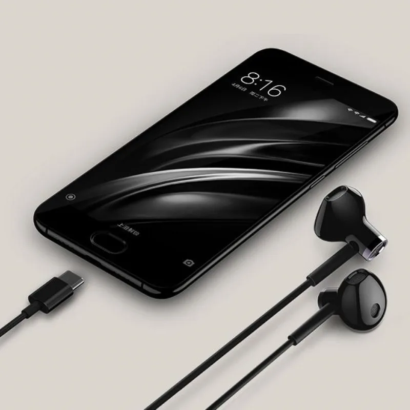 Xiao mi type C наушники гибридный двойной драйвер USB-C версия w/mi c провод управления гарнитуры для mi 9 8 SE 6 6x 5S A2 Note3 mi x3 mi x2S