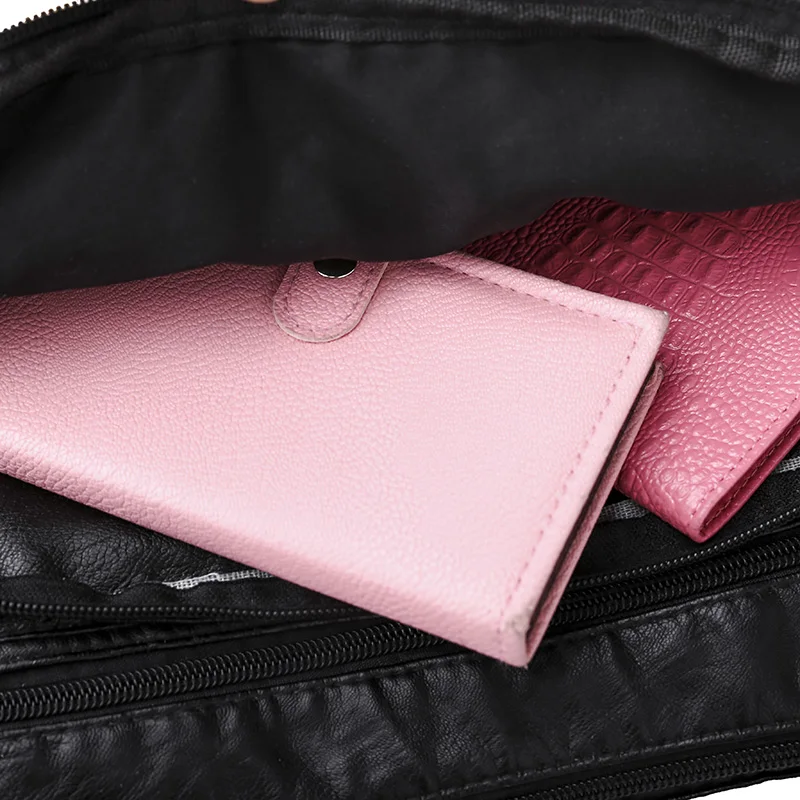 Annmouler Vintage Women Shoulder Bag Black Color Crossbody Messenger Bag Soft Pu Leather Small Bag for Ladies Brand Women Bag
