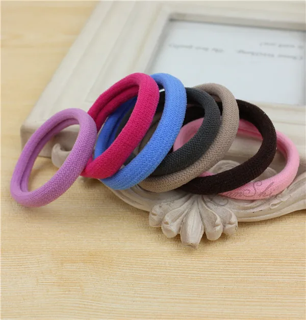 Новинка 10 шт./лот для девочек яркие оттенки 4 5 см резиновые ленты дети резинки