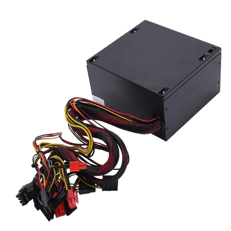 170 260V Max 600W источник питания Psu Pfc тихий вентилятор 24Pin 12V ПК компьютер Sata игровой