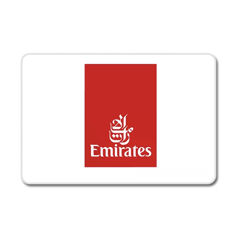 ANA Asiana корейский Аляска Emirates Air Airlines крутой дизайн натуральный резиновый коврик