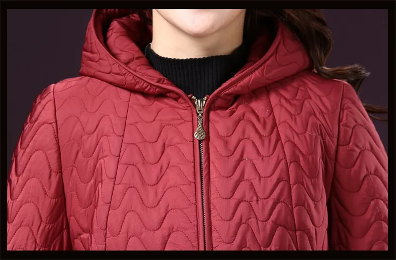 Зимние парки, Женская куртка, плюс размер, 5XL, толстовки, для женщин среднего возраста, верхняя одежда, теплая, плюс бархат, пальто, одежда OKXGNZ A1966
