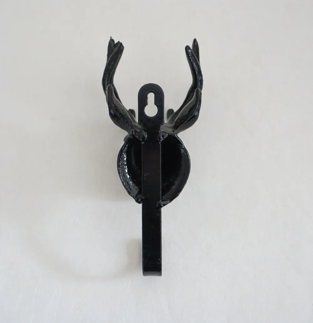 Уникальный Черный Олень настенный металлический карабин винтажный вид