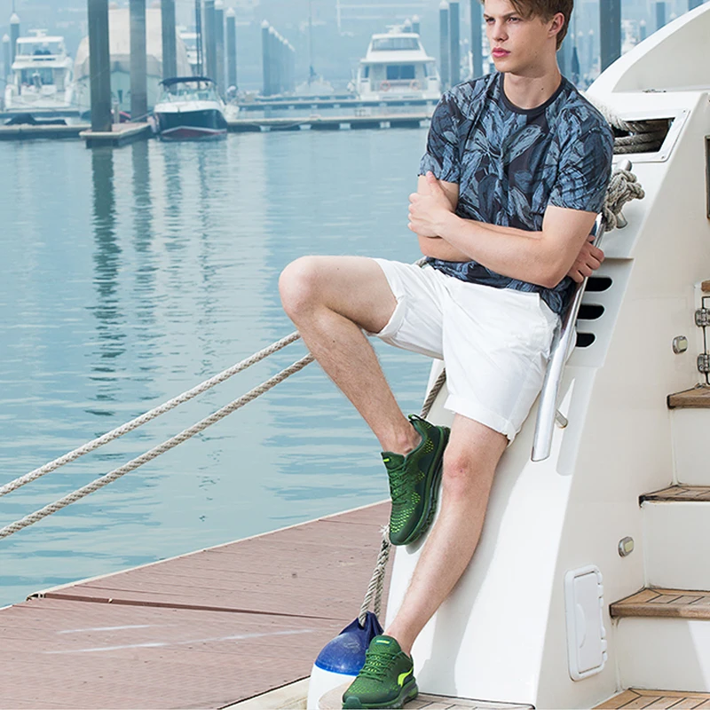 Кроссовки ONEMIX мужские дышащая сетчатая обувь для бега легкие прогулочные кеды