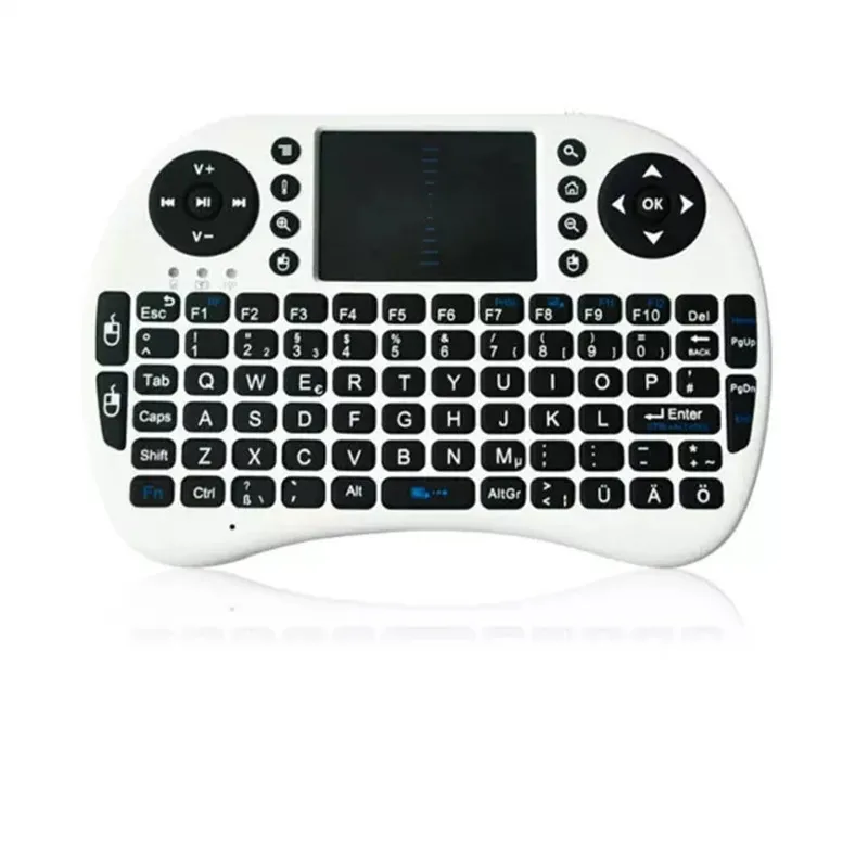 Беспроводная мини USB клавиатура basix 2 4G тачпад и воздушная Летающая мышь