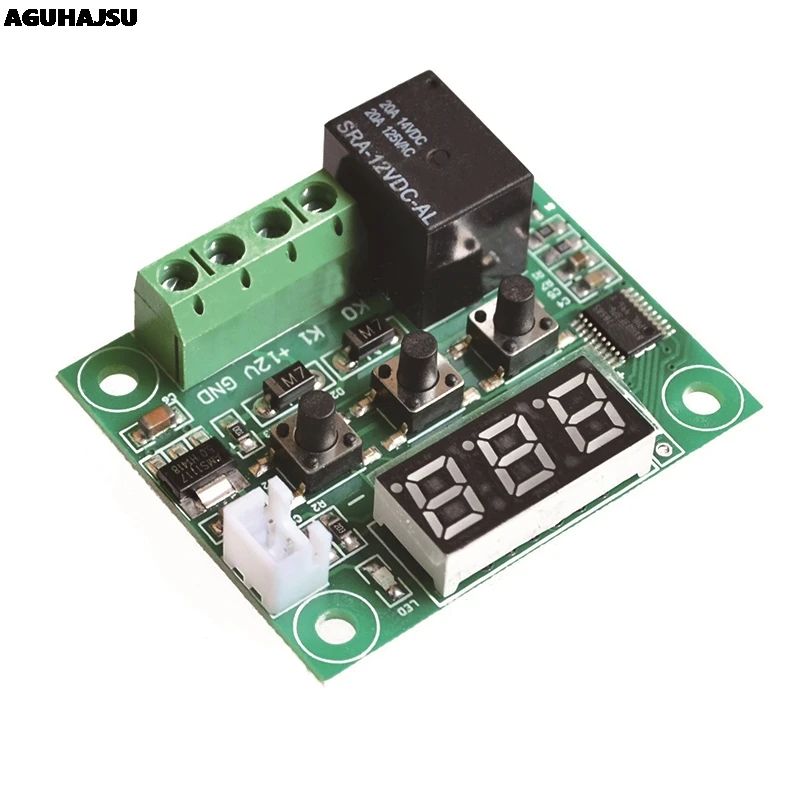 1 шт. W1209 DC 12V Температура отопления охлаждения Термостат Регулятор температуры
