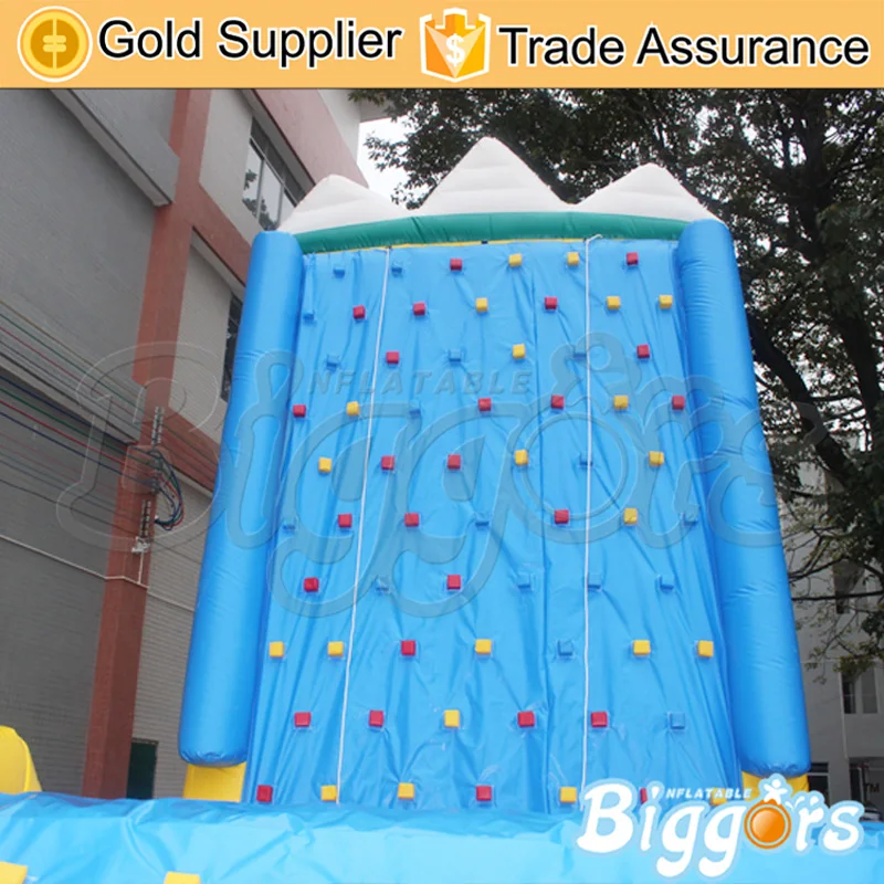 

Inflatable Climbing Mountain New design Tower Moving Rock Mountain with Blower